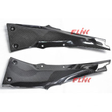 Painel lateral de assento de fibra de carbono para Kawasaki Zx10r 2016